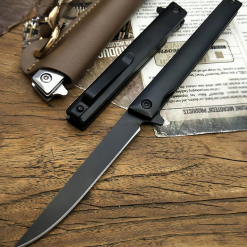 Browning Çakı Beyfendi Çakısı M390 Metal İçten Kilitli Kemer Klipsli Kamp Outdoor Çakı - MM3