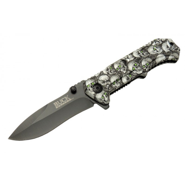 Buck Browining Kuru Kafalı Çakı Kılıflı 20,5 cm