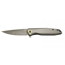 Alternative view of Chongming Çakı İçten Kilit Klipsli Çakı Titanyum - CM110