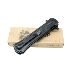 Alternative view of Jeep Çakı Black Siyah Ahşap Full Metal  Çakı