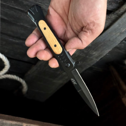 Alternative view of Jeep Çakı Mor Desenli Full Metal Çakı - DA145