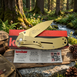 Alternative view of Kershaw Çakı Titanyum Cep Çakısı Outdoor Kamp Çakı - 1730SS