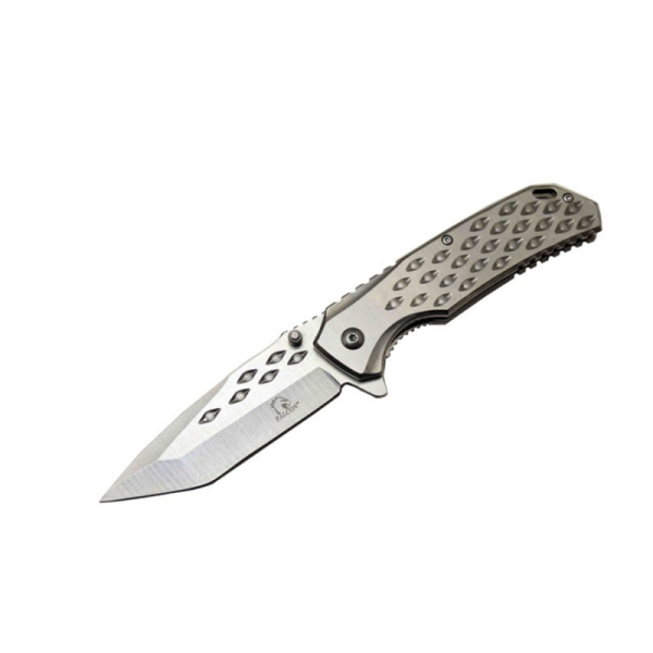 Lanmark Metal Gri Renkli Metal Çakı Tanto Çakı - 412 - 21 cm