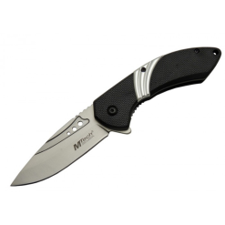 Mtech Beyaz Renkli İçten Kilitli Çakı Kemer Klipsli