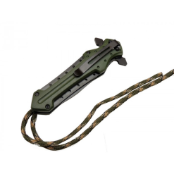 Alternative view of Mtech Çakı İçten Kilitli İpli Mavi 21 cm