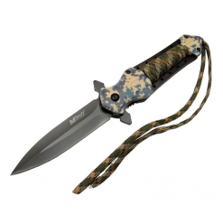 Mtech Çakı İçten Kilitli İpli Mavi 21 cm