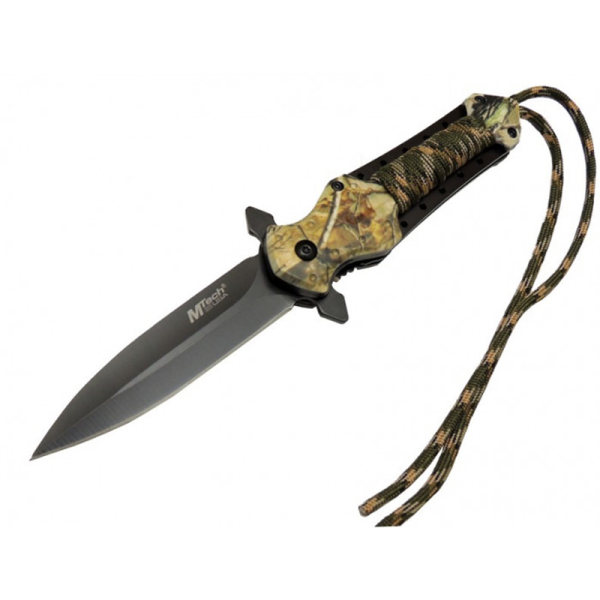 Mtech Çakı İçten Kilitli İpli Sarı 21 cm