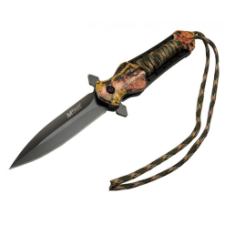 Mtech Çakı İçten Kilitli İpli Turuncu 21 cm