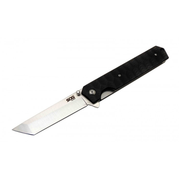 Sog Kendo Çakı Tanto Cep Çakısı Siyah Renk - 4011