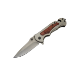 Sog Kurtarma Çakısı Ahşap Klipsli - FA05