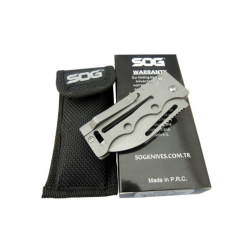 Alternative view of Sog Yaprak Çakı Satır Model Çakı Gri Renk - AC78