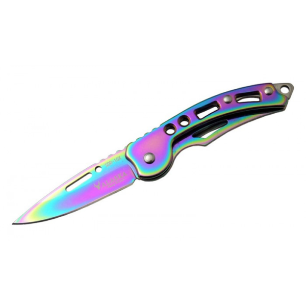 Alaska Mini Cep Çakısı Rainbow Gökkuşağı Çakısı - SDR10X