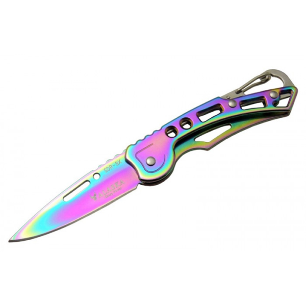 Alaska Mini Cep Çakısı Rainbow Gökkuşağı Çakısı - SDR3X