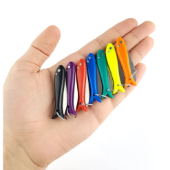 Anahtarlık Balık Çakı Çok Renkli