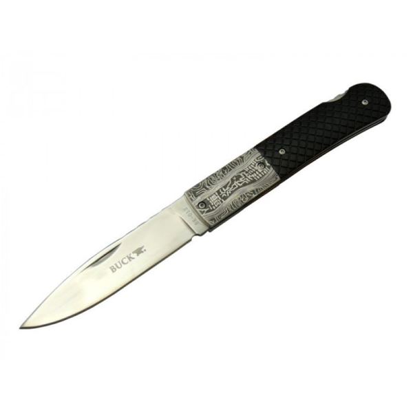 Buck Çakı Cep Çakısı Siyah Desenli - BK012