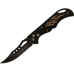 Changjiang Knives Alev Desenli Çakı - Turuncu