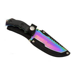 Alternative view of Columbia Huntsman Bıçak Rainbow Gökkuşağı Renk Tanto Model