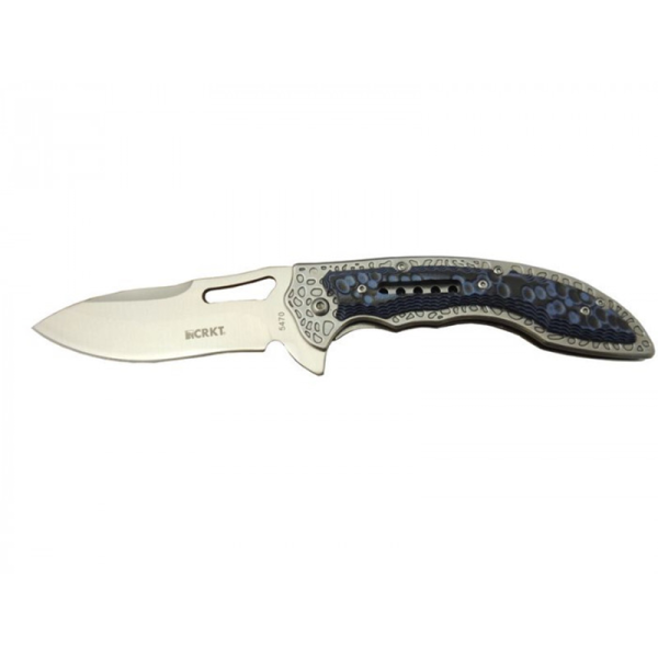 Crkt Çakı İkoma Fosil Çakı Mavi - CR5470