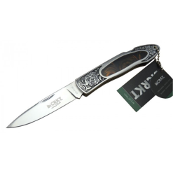 Crkt Çakı Kahve İşlemeli Desenli Çakı - CR0148