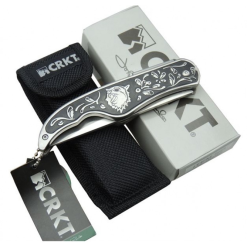 Alternative view of Crkt Çakı Kurt İşlemeli Desenli Çakı - CR0092