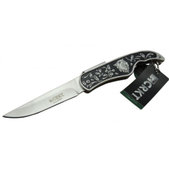 Crkt Çakı Kurt İşlemeli Desenli Çakı - CR0092