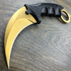 Csgo Karambit Gold Karambit Outdoor Altın Karambit Edc Karambit