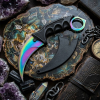 Csgo Rainbow Gökkuşağı Karambit Outdoor Karambit Edc Karambit