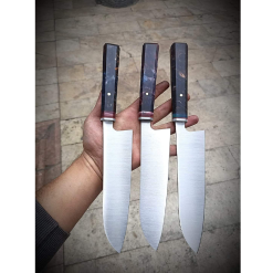 Şef Bıçağı Santoku Epoksi Kabze