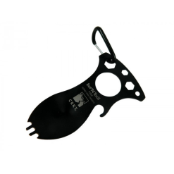 Fonksiyonlu Çakılar Crkt Kaşık Siyah