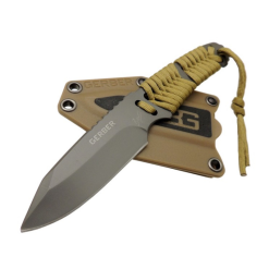 Gerber Paracord Bıçak Haki Renk Av Bıçak