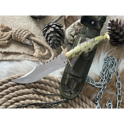 Komando Bıçağı El Yapımı Av Bıçak Rambo Bıçak
