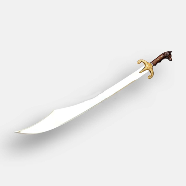 Kurt Başlı Ok Yay İşlemeli Sinbad Kılıç