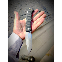 N690 Çakı El Yapımı Kompakt Kabze