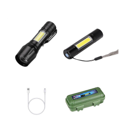 Usb Fener 3 Fonksiyonlu El Feneri