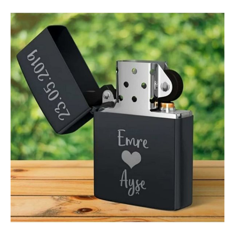 Zippo Çakmak Gold Altın Renk - Görsel 5