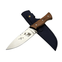 Alternative view of El Yapımı İşlemeli Av Bıçak Ördek Tırtıklı