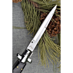 Akc İtalyan Stiletto Pars Çakı Siyah Leverletto