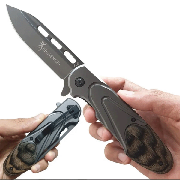 Browning Big Fly Çakı Metal Ahşap - X56