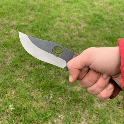 Alternative view of Geyik Motifli Av Bıçak El Yapımı Kılıflı