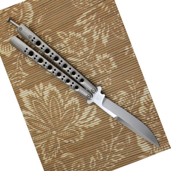 Browning Kelebek Gümüş Delikli Perçinli - Görsel 4