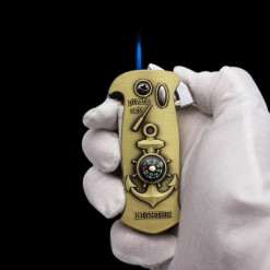 Alternative view of Kişiye Özel İsimli Pusulalı Çakılı Çakmak