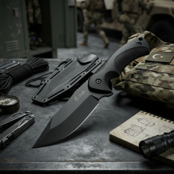 Alternative view of Columbia Av Bıçak Tactical Avcı Bıçak Swat Bıçak Magnezyum Çubuklu - 1020
