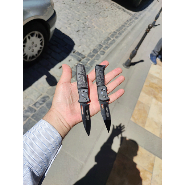 Columbia Mini Cep Çakısı Düğmeli - Görsel 6