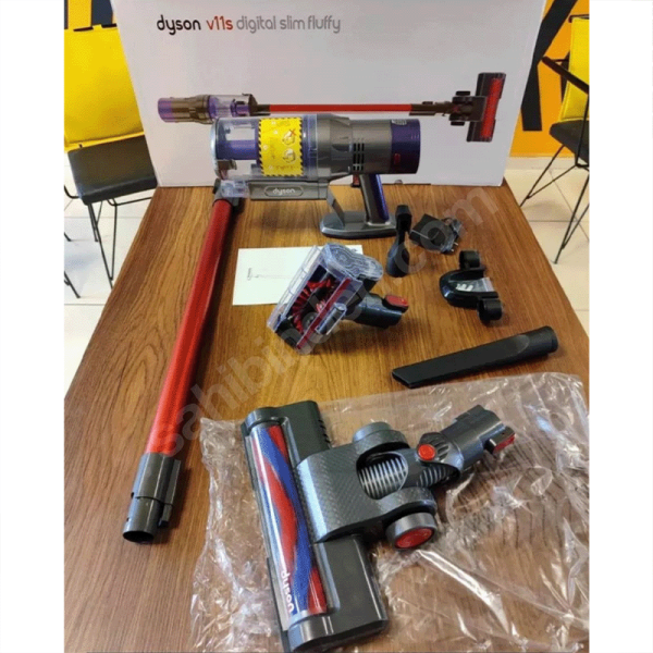 Dyson Elektrikli Süpürge Dyson v11s Dijital Slim Fluffy - Görsel 6