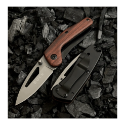 Alternative view of Buck Mini Çakı Ahşap Cep Çakısı İpli - Da85