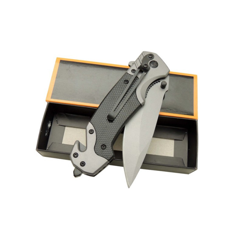 Browning Kurtarma Çakısı G10 Kabzalı Siyah Klipsli Çakı - Görsel 8