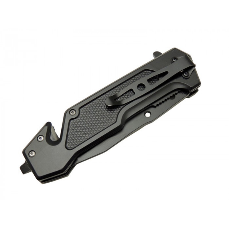 Browning Kurtarma Çakısı G10 Kabzalı Siyah Klipsli Çakı - Görsel 4