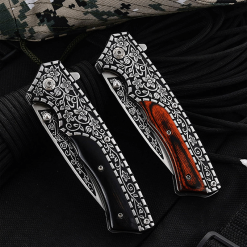 Alternative view of Böker Gravür İşlemeli Çakı Kamp Piknik Çakısı