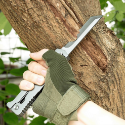 Alternative view of Titanyum Kızaklı Hayalet Çakı Tanto D2 Çelik