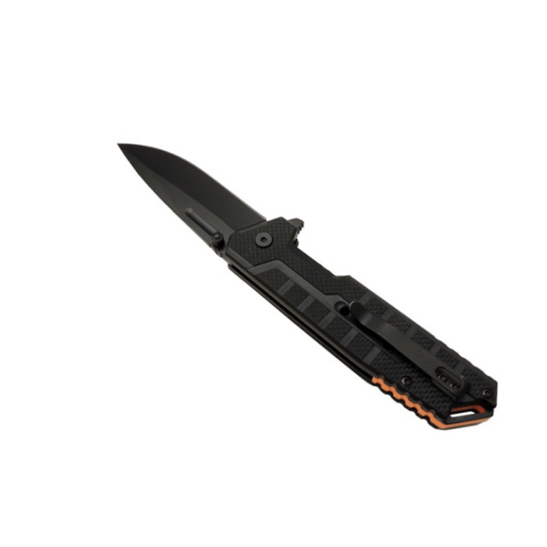 Chongming Çakı İçten Kilit Klipsli Yarı Otomatik Çakı G10 - CM131 - Görsel 3